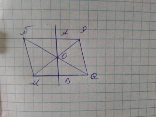 Дан параллелограмм MNPQ,O-точка пересечения его диагоналей. Найдите координаты точки О и длину его д