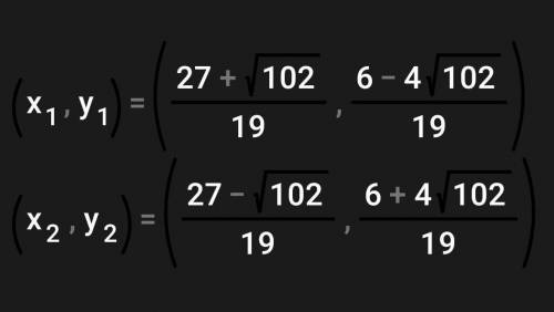 , розв'яжіть систему рівнянь у + 4х = 6 у² -3ху - х² =-3