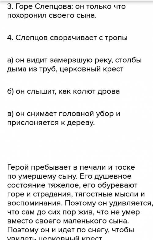 1.     Найдите в рассказе «Рождество» 2 наиболее важных с точки зрения авторского замысла и идеи рас