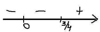найти экстремум функции f(x)=x^4-x^3+4​