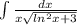 \int\limits {\frac{dx}{x\sqrt{ln^2x+3} } }