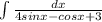 \int\limits {\frac{dx}{4sinx-cosx+3} }