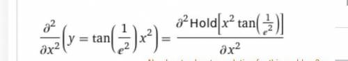 Найти одну производную второго порядка y=tg(e^-2)x^2