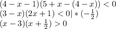 \\(4-x-1)(5+x-(4-x))