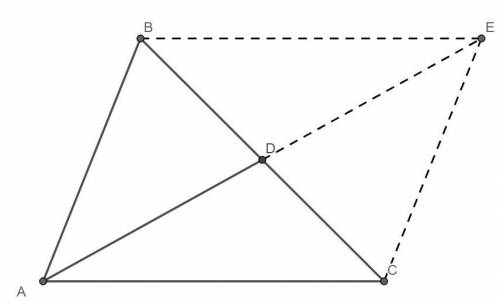 Стороны треугольника равняются 5 см, 6 и 7 см, найдите длину медианы проведенную к меньшей стороне т