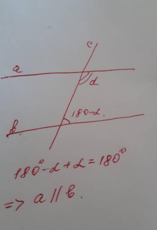 решить параллельны ли прямыеa и b​