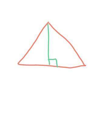 Задание Построить 3 треугольника и провести в первом медиану, во втором биссектрису, в третьем высот