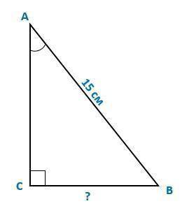 У прямокутному трикутнику abc (кут c=90) cos a = 5/13, а гіпотенуза ab = 26. Знайдіть довжину катета