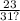 \frac{23}{31?}