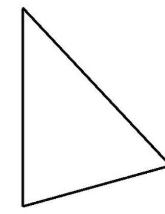 Начертите: 1) разносторонний прямоугольный треугольник 2) разносторонний тупоугольный треугольник
