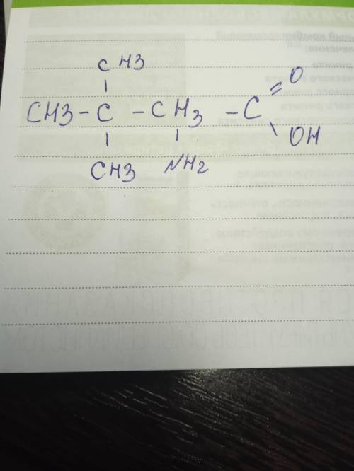 2-амино-3 3-диметилбутановая кислота ​