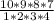 \frac{10*9*8*7}{1*2*3*4}