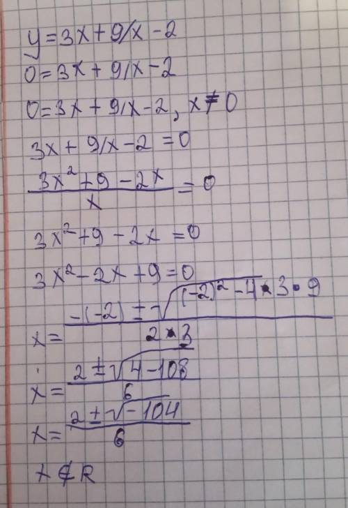 Найдите все пары целых чисел (x;y), которые удовлетворяют равенству y= 3x+9/x-2
