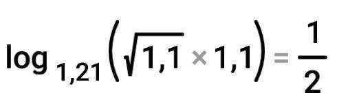 Вычислите:√1,1×1,1=√1,21=? ​