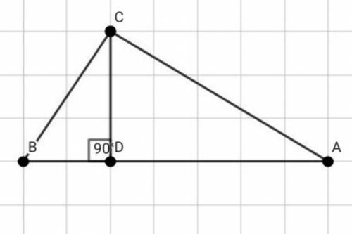 Дано треугольник ABC прямоугольный CD высота BC=12 BD=6 найти AC,AB,CD,AD