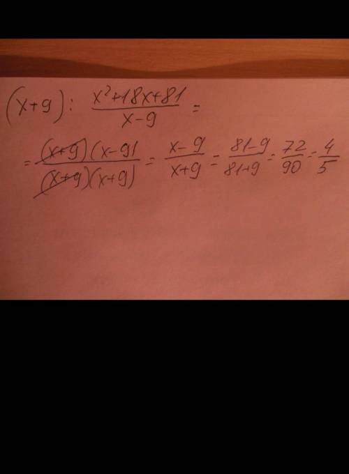 X^2-81/x+9=1-3x^2 Э равносильним? Визначте