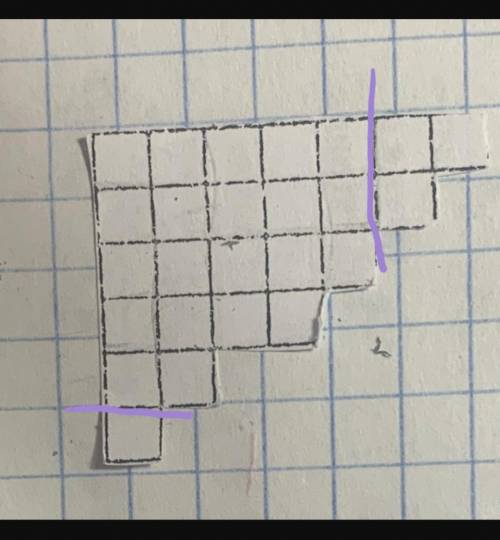 Разрежьте данную фигуру на три части так, чтобы из полученных частей можно было сложить квадрат