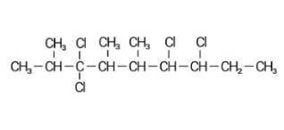 2 4 5 триметил 3,3,6,7- тетрахлорононол