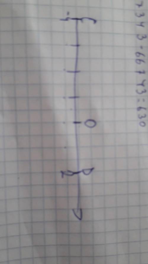 Координаталық түзуде С(-4) нүктесі берілген. Д нүктесі С нүктесі нен оңға қарай (оң бағытта) 6 бірлі