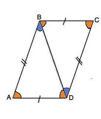 Два равных равнобедренных треугольника с основанием и с основанием имеют общую боковую сторону. Дока