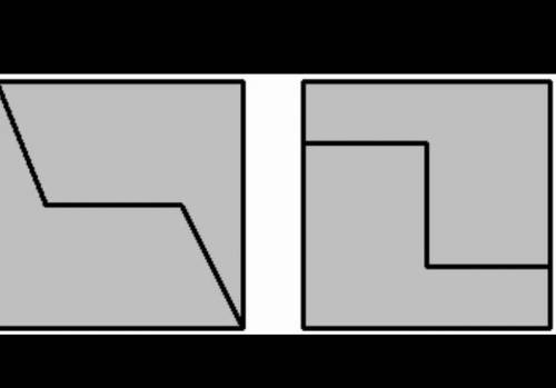 Разрежьте прямоугольник на два равных а шестиугольника б 7 угольника