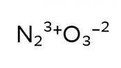 (с) При взаимодействии с кислородом сера теряет четыре электрона.   (i)  Напишите электронное уравне