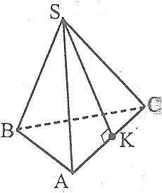 Сторона основи правильної трикутної піраміди дорівнює 4 см, а апофема 6см. Знайти площу бічної повер