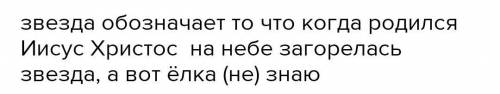 Домашнее задание: Почему ёлка и звезда стали обязательными атрибутами Рождественских праздников? Что