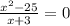 \frac{x {}^{2} - 25 }{x + 3} = 0 \\