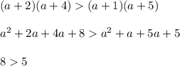 (a+2)(a+4)(a+1)(a+5)a^2+2a+4a+8a^2+a+5a+585