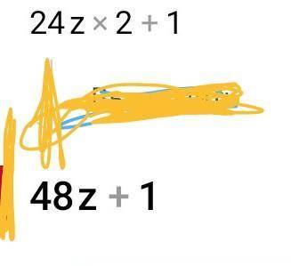 Реши уравнение: 24z2+1=(2z+1)(12z+2).