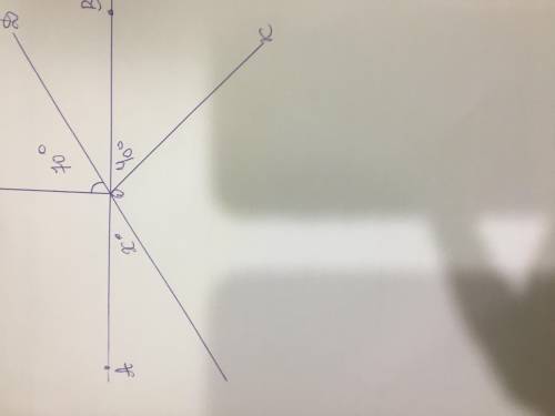 16. Чему равен х°, если прямые AB и ОС перпендикулярны? с! 70° А о 40° B А)18° Б) 20° B) 22° Г) 35°