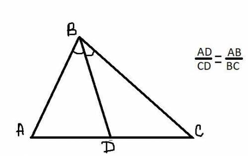 Сторони трикутника дорівнюють 12 см, 18 см, 22 см. Знайдіть вiдрiзки, на якi бiсектриса трикутника д