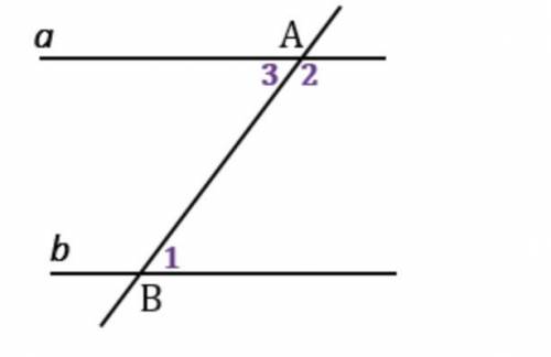 Доказать теорему: если при двух прямых секущей соответственные углы равны то прямые паралельны.