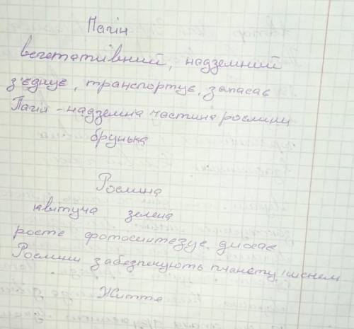 До іть будь ласка скласти сенкан до слів пагін і рослини