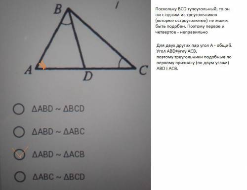 Вкажіть подібні трикутники