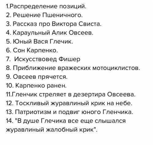 составьте цитатный план на рассказ Жураулины крык Василь быков по главам. очень заранее