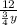 \frac{12}{\frac{3}{4} y}