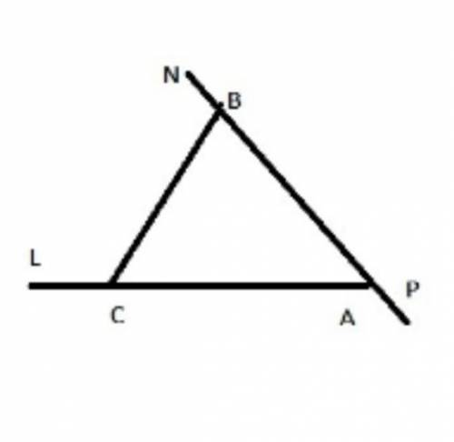Внутрішні кути трикутника відносяться як 3:5:8. знайдіть відношення зовнішніх кутів трикутника, не з