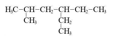 Написать структурную формулу диэтилизобутилметан