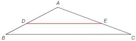 Задача. В треугольнике ABC AB=15см, AC=20м, BC=32м.На стороне AB отложен отрезок AD=9м,т а на сторон