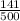 \frac{141}{500}