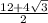 \frac{12 + 4\sqrt{3} }{2}