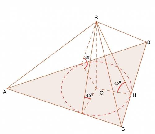 476. Плоский угол при вершине правильной четырехугольной пирамиды равен 60°. Найдите угол между боко