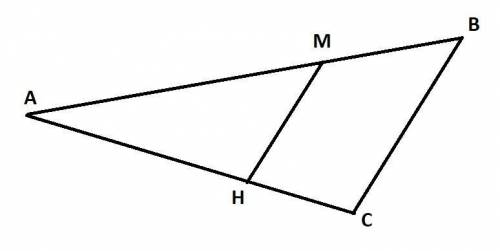 Длины сходственных сторон двух подобных треугольников равны 6м и 18м . Площадь меньшего из подобных