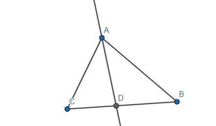 в треугольнике авс известно что угол bac=88 градусов, ad-биссектриса, найдите угол bad ответ дайте в