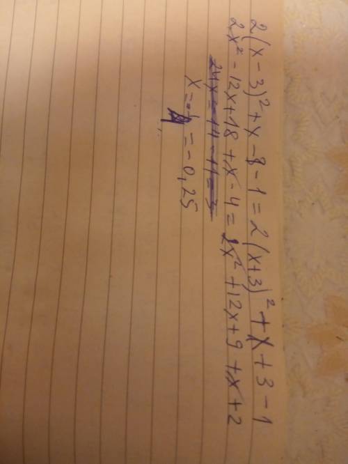Дана функция y = f(x), где f(x) = 2x² + x – 1. При каком значении аргумента выполняется равенство f(