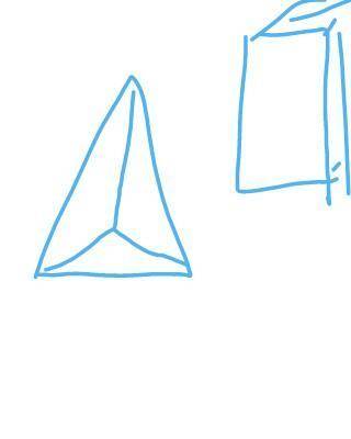 1)Постройте вписанный правильный треугольник, квадрат со сторонами 3см