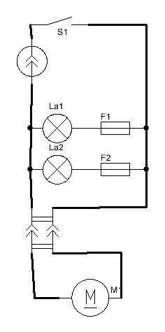 Очень . Накресліть електричну схему де булоби зображенно: 1). Джерело струму.2).2 запобіжника3).1 ви