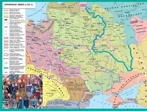 В першій половині ХV століття Галичина, Західна Волинь та Західне Поділля увійшли до: Угорського кор